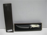 11" Engraved Eagle Knife 6" Blade