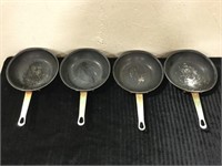 4 Small Cooking Pans
