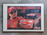 Framed Dale Earnhardt Jr Poster, 23x33.25in