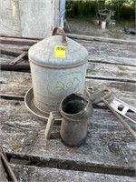 Waterer & Oil Can