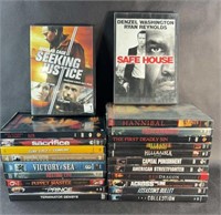 (20) ACTION ADVENTURE DVD MOVIES