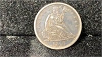1840 Seated Liberty Silver Half Dime