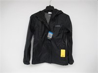 $80 - Columbia Women's SM Rain Jacket, Black Small