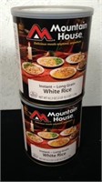 2 Mountainhouse instant long grain white rice