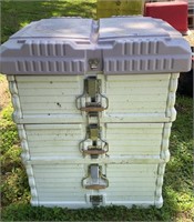 Plastic beehive lot