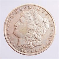 Coin 1904 S Morgan Silver Dollar Key Date