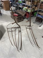 2-Antique Cradle Scythe