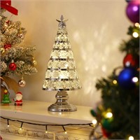 Lewondr Christmas Crystal Decorative Light,...