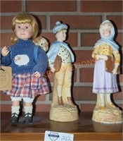 doll and figures lot