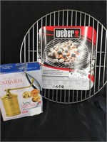 Weber charcoal grate / Tabakh noodle maker