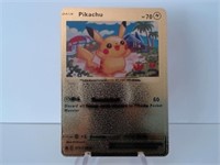 Pokemon Card Rare Gold Pikachu