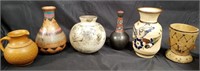 Group of vases, pottery items, etc. Box lot