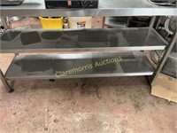 5' Stainless Steel Table 3 Shelf
