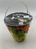 NEW Callaway 42ct Soft Flight Golf Balls in Basket