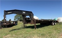 22-Ft. Dovetail Flatbed Trailer with Winch
