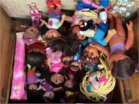 Dora the explorer dolls and misc