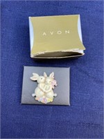 Vintage in original box, Avon Bunny pin