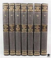 'Lands And Peoples' 7 Volume Book Set