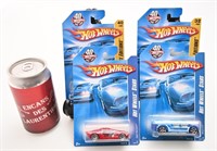 4 voitures Hot Wheels, neuves, 2008