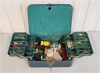 Vintage Tackle Box Lures Supplies & More