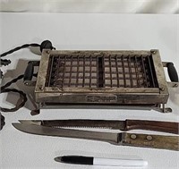 Toaster and cutlery