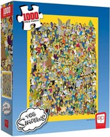 USAOPOLY The Simpsons Cast of Thousands 1000 Piece