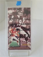 1994 Fleer Game Day Joe Montana Jumbo Card