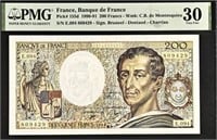 France 200 Francs 1990-91 PMG30 VF+GIFT!! FRAE