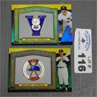 2011 Topps Mickey Mantle Medallion Relic Cards