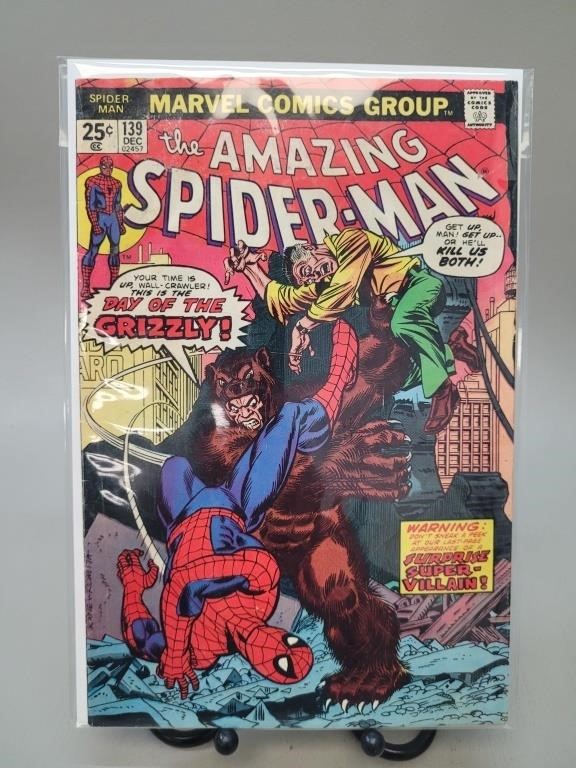 1974 Marvel , The Amazing Spider-Man comic