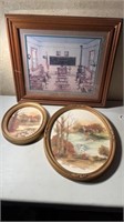 Frames, Wall Art, Schoolhouse, House by the Lake