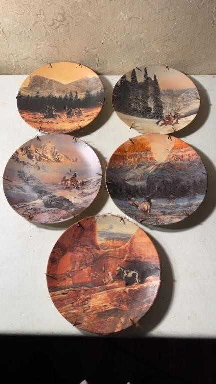 Plates, Decor, Native Americans