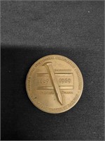 Pacific Railway Medallion Golden Spike