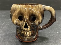 Vintage Terracotta Skull Coffee Mug