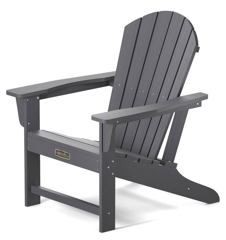 SERWALL Adirondack Chair | Adult-Size, Weather