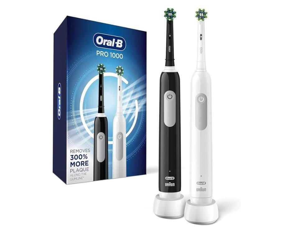 Oral-B Pro 1000 CrossAction Electric Toothbrush,