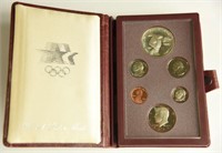 1983 US Mint Olympic prestige coin set in