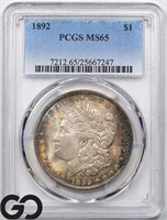 1892 Morgan Dollar, PCGS MS65 Price Guide: $3,150