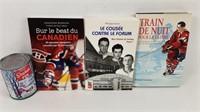 3 livres sur le Hockey dont Train de nuit