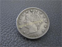 Shield Nickel 1883 No Cents
