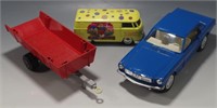 3 CARS MAJORETTE MUSTANG VOLKSWAGEN MATCHBOX LOT