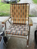 Folding Rocker Lawn Chair