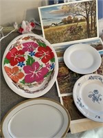 SERVING TRAYS PLACE MATS PLATES
