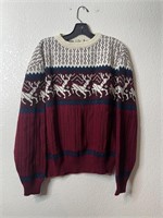 Vintage Deer Knit Sweater