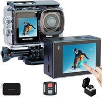 NEW $120 4K Waterproof Sports WiFi Camera w/Remote