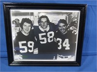 Framed Steeler Picture-Ham, Lambert, Russell