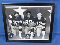 Framed Steeler Picture-Harris, Swann, Bradshaw