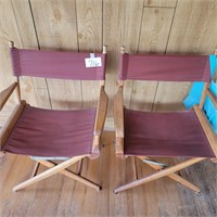 Two Director Style Chairs