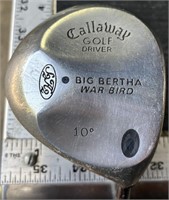 Callaway Big Bertha Warbird 10 Degree Driver