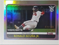 Parallel 079/100 Ronald Acuna Jr. Atlanta Braves